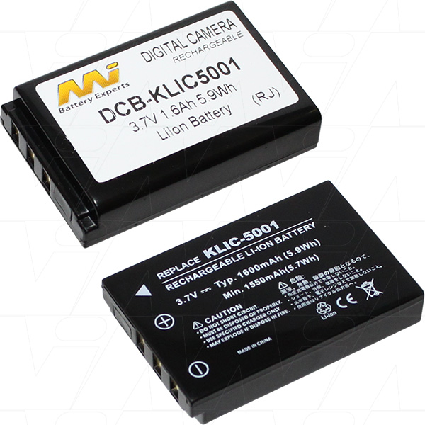 MI Battery Experts DCB-KLIC-5001-BP1
